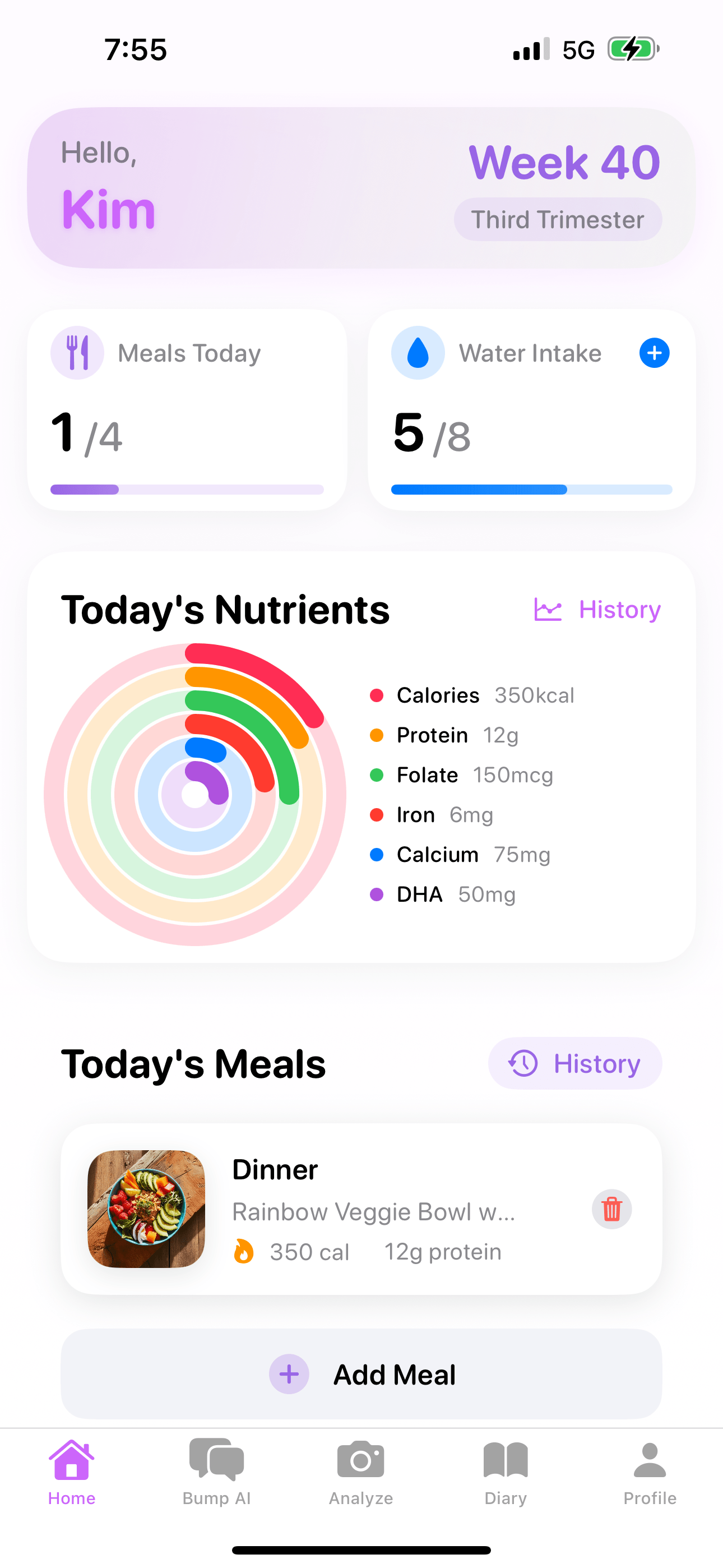 Main App Screen