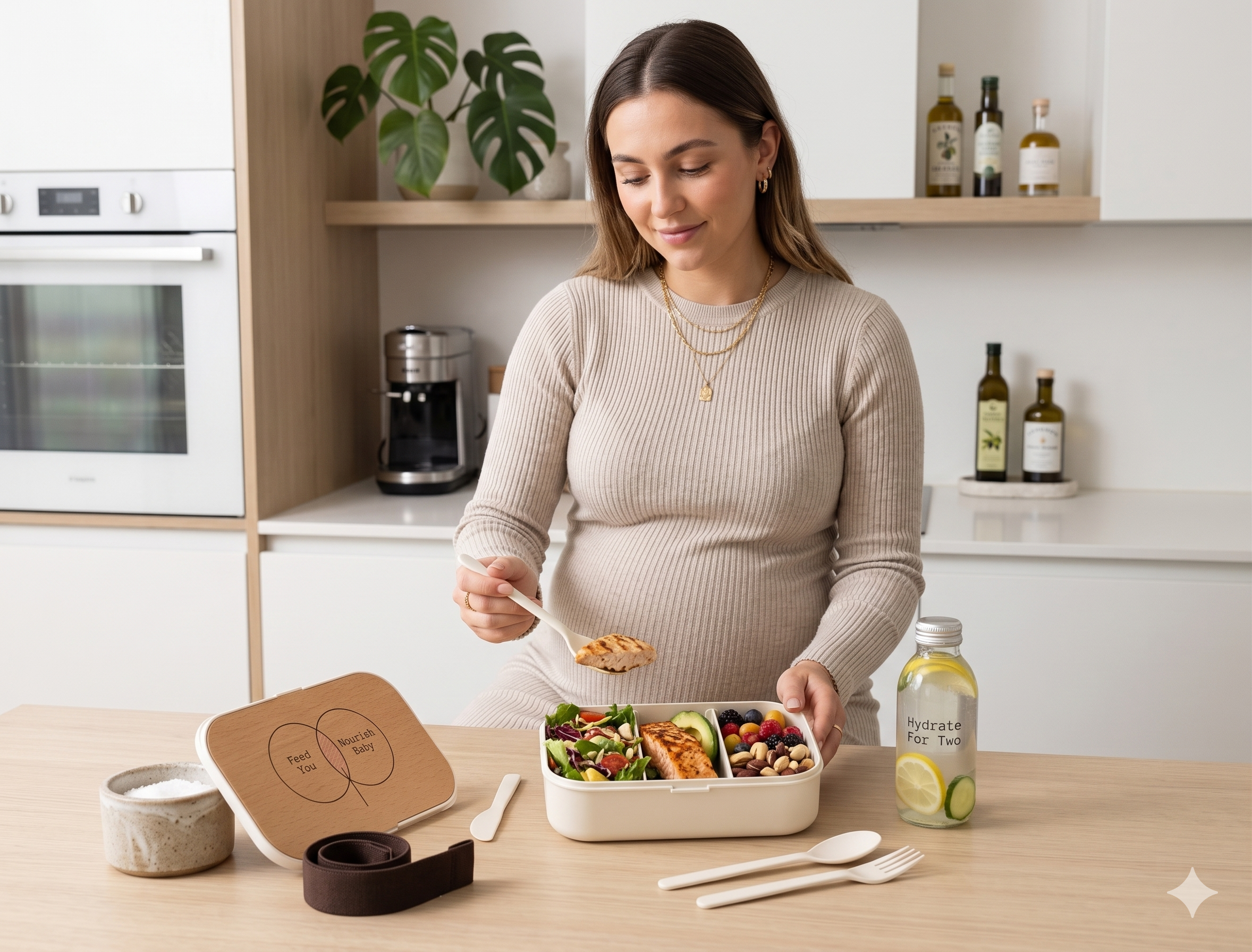 Pregnancy Meal Prep Bento Box photo 1